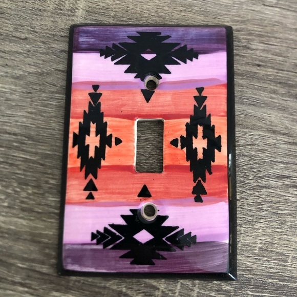 Hand Painted Light Switch Cover - Picture 2 of 11